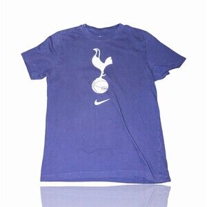 Nike Tottenham Hotspur Spurs Logo T-Shirt Men's Size L Blue Short Sleeve